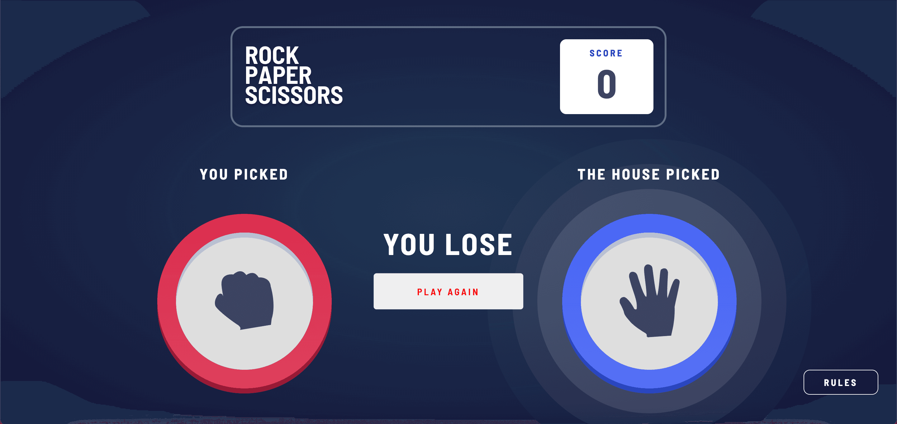 Rock, Paper, Scissors Game